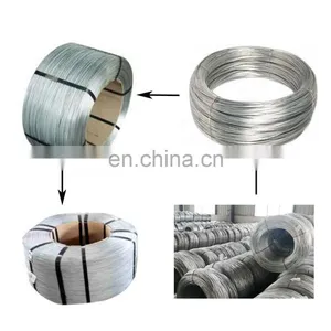 0.7-7.00 mm Hot Dipped/Cold Electro Galvanized Stainless Steel Wire Galvanized Steel Fence Wire 1.25mm Manufacturer Price thumbnail-3