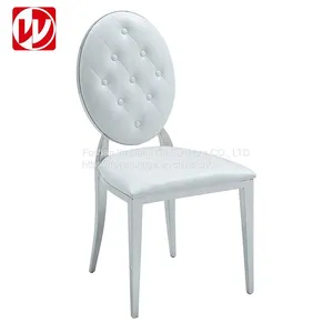 Pink Velvet Cushion Event Party Chairs Hotel Restaurant Stacking Design Gold Stainless Steel Banquet Chair thumbnail-4