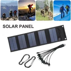 20W Solar Foldable Pack Battery Panel Mobile Charger Camping Portable Mobile Charging Power Supply thumbnail-4