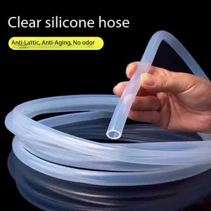 Transparent Silicone Tube Flexible Medical Food Grade Peristaltic Pump Clear Hose Silicone Rubber Pipe Hose thumbnail-4