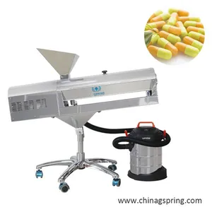 Industrial Pharmaceutical Industry for Capsule Polishing Machine Stainless Steel Tablet Capsule Polisher GMP Standard thumbnail-1
