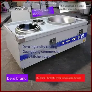 Large Commercial Induction Cooker, Deru 800 Large Pot With Stir-fry Stove, Large Electric Cooking Stove for a Thousand-person Canteen, Can Make Soybean Milk thumbnail-2