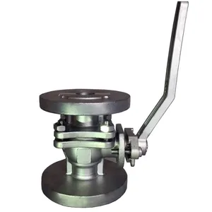 Industrial Valve ANSI 150lb DN200 CF8 CF8m 304 316 Wcb Full Port Manual Flanged Stainless Steel Floating Ball Valves thumbnail-4