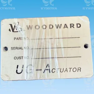 Diesel Engine Woodward Governor Nameplate UG-Actuator thumbnail-1