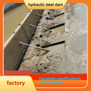 Landscape Type Hydraulic Steel Dam For Urban Water Level Stabilization thumbnail-1