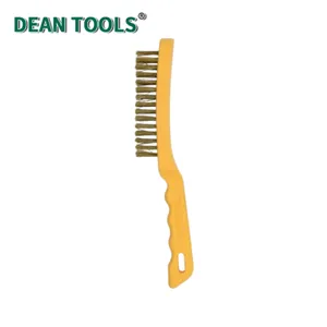 Non-Sparking Brush With Plastic Handle Non-Sparking Scratch Brush Plastic Handle Brass Wire Brush thumbnail-5