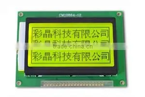 128x64 Blue White Lcd Display Module With Led Backlight,STN COB thumbnail-2