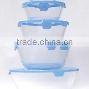 Promotion Clear Bowl Set for Kitchen Glassware thumbnail-1