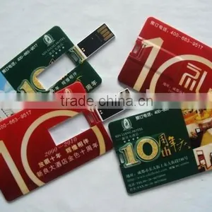 1GB Capacity Custom Printing Promotional Gift Credit Card Pendrive Paper Money Usb Flash Drive thumbnail-2