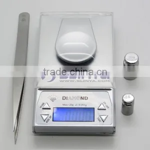 10g to 50g Capacity 0.001g/0.005ct Division Gold/Silver/Diamond Digital Jewelry Scale thumbnail-2