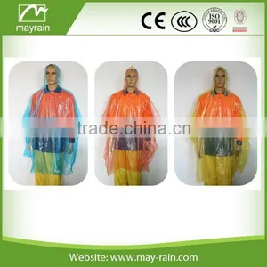 PE Rain Disposable Poncho Raincoat thumbnail-6