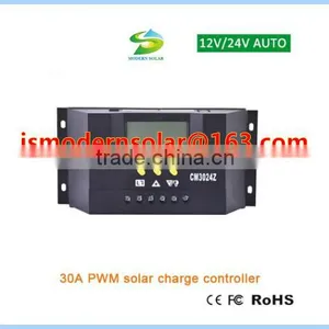 PWM Portable 12v 24v Auto Voltage 30a Solar Controller thumbnail-1