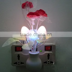 Flower Night Light Lamp,LED Color Light ,wall Lamp,electricity Saving Lamp thumbnail-4