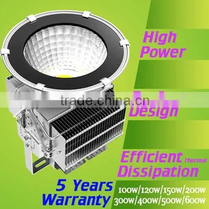 90-305vac IP65 Meanwell Driver 92%reflective Rate 200w Industrial Led Ceiling Light With CE ROHS thumbnail-1