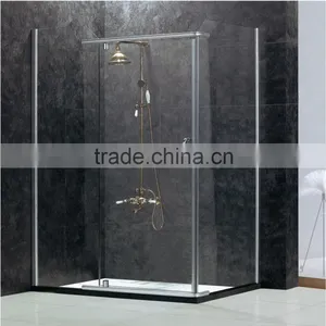 Frameless Square Fashionable Tempered Glass Shower Room thumbnail-1