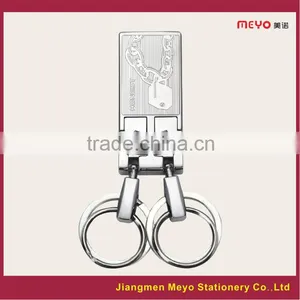 2015 Promotional Gift Customized Engariving Popular Tin-Copper-Nickel-Alloy Metal Keychain thumbnail-2