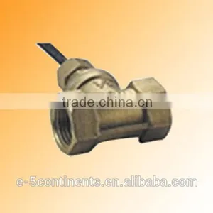 Copper Screw Thread Gas Liquid Magnetic Flow Switch Sensor 5CFS-DN15T thumbnail-1