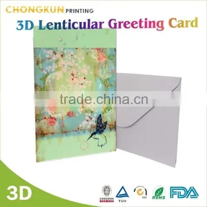 Handmade Decoration 3d Lenticular Greeting Card thumbnail-2