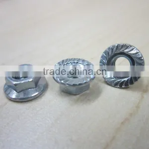 m5 Flange Nut With/without Serration(DIN6923) thumbnail-5