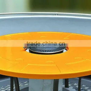Leisure Boat Round Electric Water BBQ Donut Boat thumbnail-5