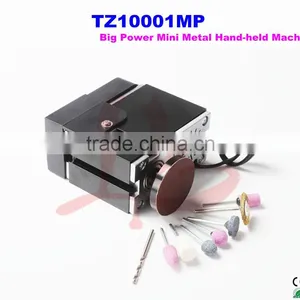 Big Power Mini Cnc Lathe Hand-held Machine TZ10001MP thumbnail-1