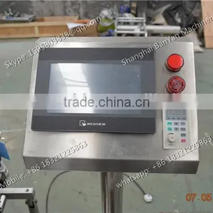 28 Shanghai Manufacturer High Efficiency Glass/ Plastic Round Bottle Labeling Machine thumbnail-3