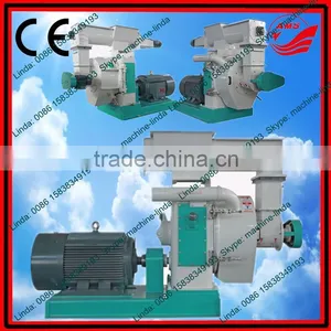 CE Certificate Ring Die Pelletizing Machine/wood Pellet Machine 0086-15838349193 thumbnail-1