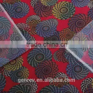 Polyester Fabric Printing Flower Printed Chiffon Fabric Digital Fabric Printing Factory Direct Sale thumbnail-4