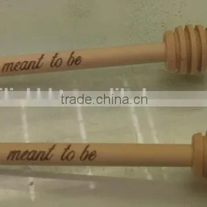 Long Wooden Honey Dipper thumbnail-2