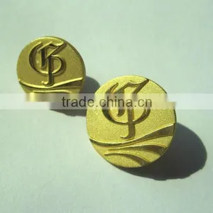 Garments Gold Color Metal Button thumbnail-1