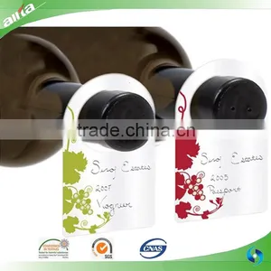 Factory Custom Printed Hang Tag Wine Bottle Neck Tag thumbnail-1