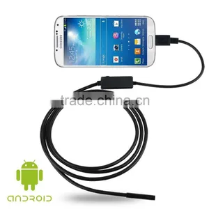 Waterproof USB Endoscope for Mobile Phone and Compute PC Laptop 2M Cable 7mm Lens USB Endoscope Pipe Inspection Camera Borescope thumbnail-2