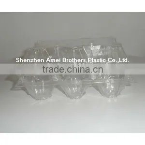 6/8/9/10/12/15/18 Cavities PVC Egg Box,clear Plastic Egg Tray,egg Blister Packing thumbnail-1