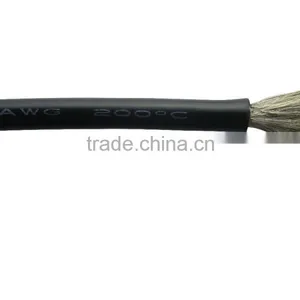 Maytech Connector Electric Wire Power Silicon AWG6 Black Wire thumbnail-2