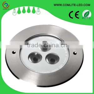 12W Stainless RGBW Colorful Outdoor LED Underground Light thumbnail-1