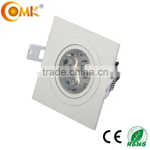 China Supplier Ceiling Lamp Square Models of Lamps of Stairs 3w 9w Bridgelux Adjustable Movable Ceiling Light Fixture thumbnail-1