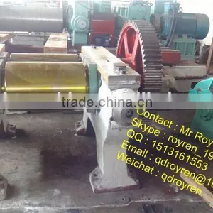 Automatic Waste Tire Recycling Line Website Hydraulic Cutting Machines thumbnail-3