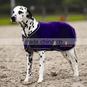 Navy Fleece Rugs / Dog Fleece Jackets / Dog Fleece Coats thumbnail-1