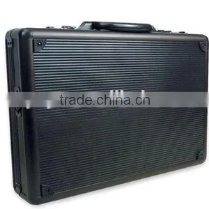 RoadPro 17.5" Aluminum Briefcase Combo Locks Laptop Pockets Office Business NEW thumbnail-2