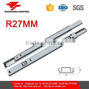27mm Width Two Fold Drawer Slide With Ball Bearing Slide thumbnail-1