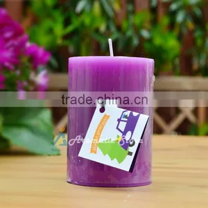 350G Vanilla Essence Pillar Candle thumbnail-1