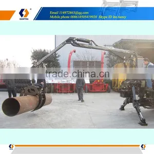 Tractor Crane, Forest Log Crane, Log Trailer thumbnail-6