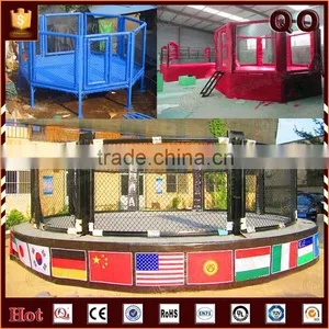 Excellent in Cushion Effect Customized Mma Cage Used Boxing Ring for Sale thumbnail-1