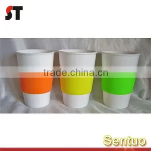 Silicone Rubber Sleeve For Coffee Cups thumbnail-1
