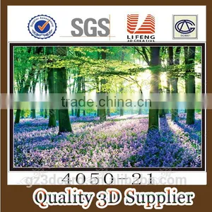 3D Lenticular Picture - Natural Tree With Sunshine 2016 3d Pictures thumbnail-4