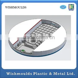 OEM Factory Mini Plastic Fan Blade Mould With 3 Blades 4 Blades 5 Blades thumbnail-1