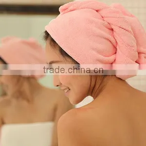 Quick-dry Microfiber Hair Towel thumbnail-3