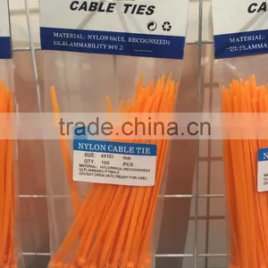 Direct Selling 94v-2 Self-locking 3.6*150 PA66 Nylon Cable Ties /plastic Twist Ties thumbnail-5