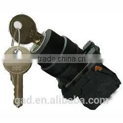 GB5-AG21 CNGAD GB5 Series Black 2-position 1NO Key Switch thumbnail-1