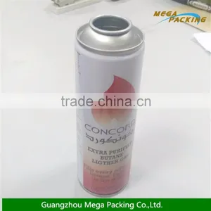 Safety Butane Gas Tinplate Aerosol Can thumbnail-1
